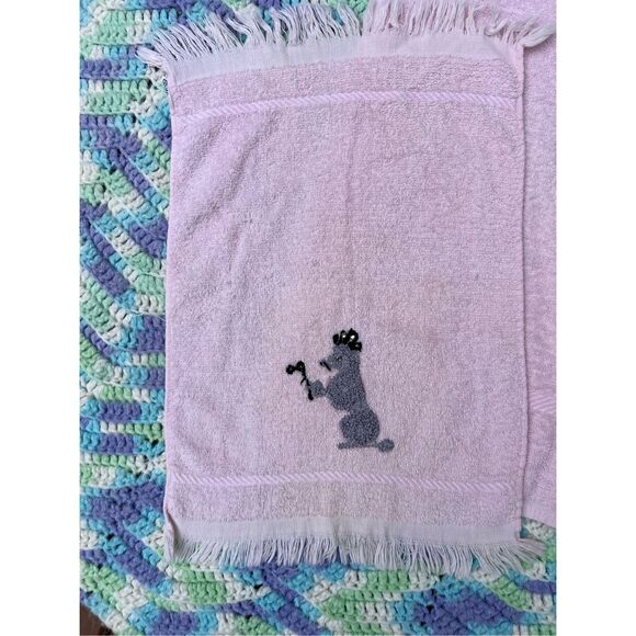 Vintage Poodle Towel Set - Picture 2 of 5